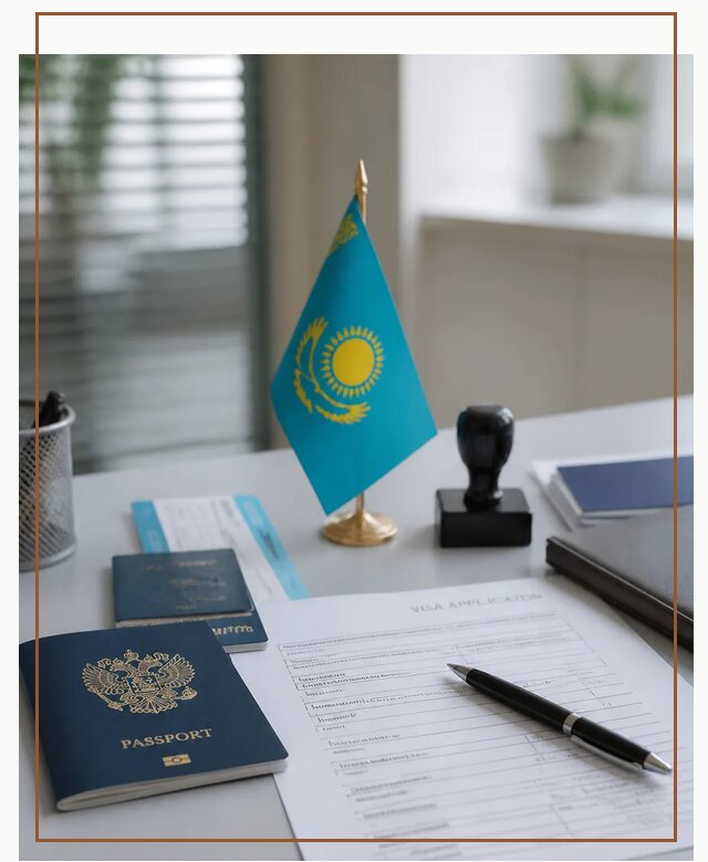 Оформление визы в Казахстан для поездки и работы в Улане-Удэ