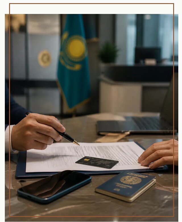 Открытие счета и банковской карты в Казахстане в Улане-Удэ